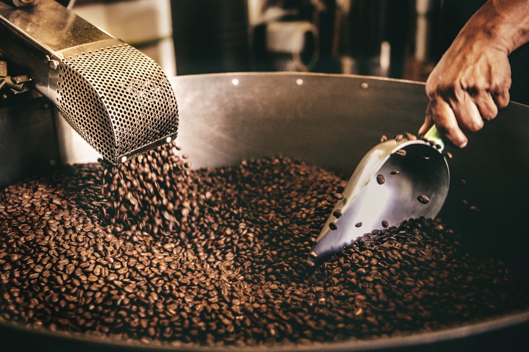 Home Coffee roasting at Café Kaawa