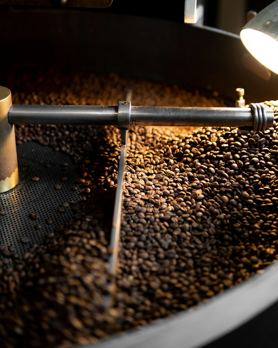 The Art of Drawing Readers In: Your attractive post title goes here Specialty coffee beans roasting in a coffee roaster
